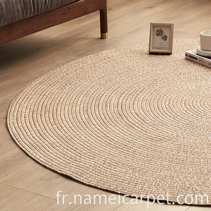 Polypropylene Round Patio Outdoor Carpet Area Rug Floor Mats 166